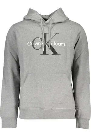 Calvin Klein Heren, Sweatshirts & Hoodies, Grijs, Maat: 2XL