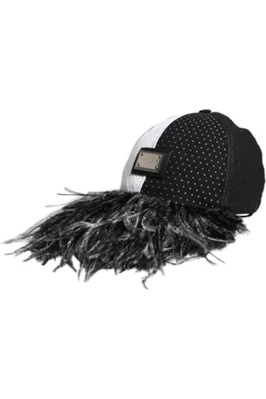 Dolce & Gabbana Dames, Accessoires, Zwart, Maat: 56 CM Katoen