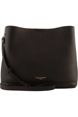 Pourchet Paris Dames, Tassen, Bruin, Maat: ONE Size Leer