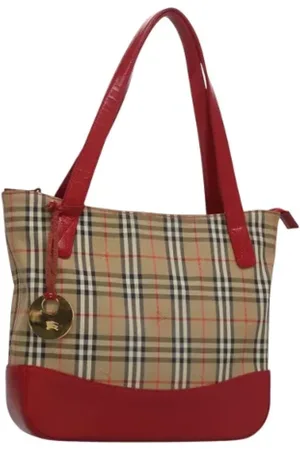 Burberry Dames, Pre-owned, , Maat: ONE Size Leer