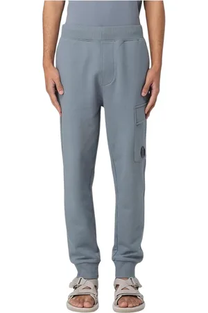 C.P. Company Heren, Broeken, Blauw, Maat: S Katoen