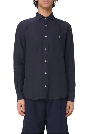 BROOKSFIELD Heren, Overhemden, Blauw, Maat: 3XL Denim