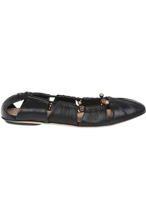 Chloé Dames, Schoenen, Zwart, Maat: 40 EU Leer