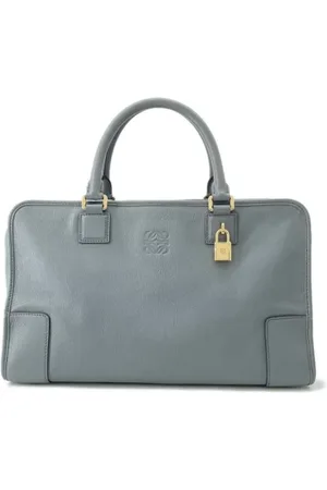 Loewe Dames, Pre-owned, Grijs, Maat: ONE Size Leer