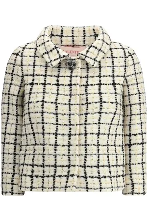 VALENTINO Dames, Jassen, Veelkleurig, Maat: M Tweed