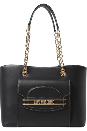 Moschino Dames, Tassen, Zwart, Maat: ONE Size Leer