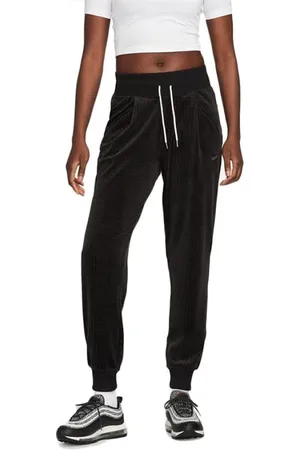 Nike Dames, Broeken, Zwart, Maat: XS Velours