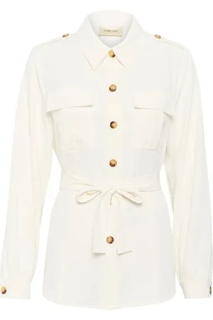 Cream Dames, Jassen, Wit, Maat: 2XL