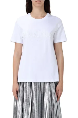 Max Mara Dames, Tops, Wit, Maat: S