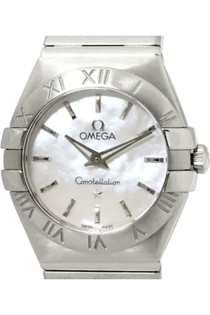 Omega Heren, Pre-owned, Wit, Maat: ONE Size