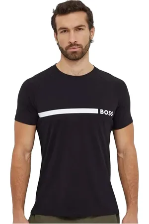 HUGO BOSS Heren, Tops, Zwart, Maat: 2XL Katoen