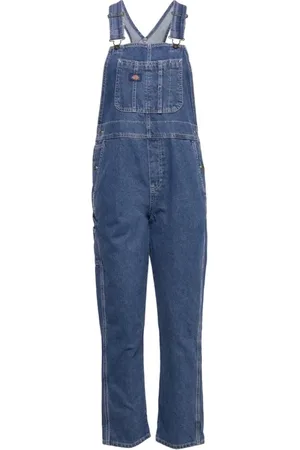 Dickies Dames, Jumpsuits & Playsuits, Blauw, Maat: M Denim