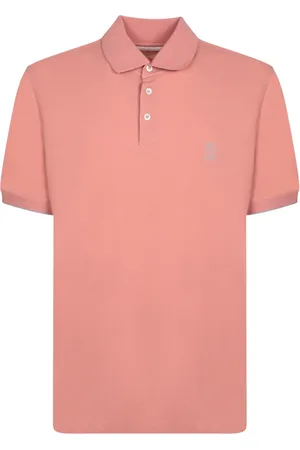 Brunello Cucinelli Heren, Tops, Roze, Maat: L Katoen