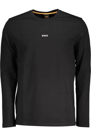HUGO BOSS Heren, Tops, Zwart, Maat: M Katoen