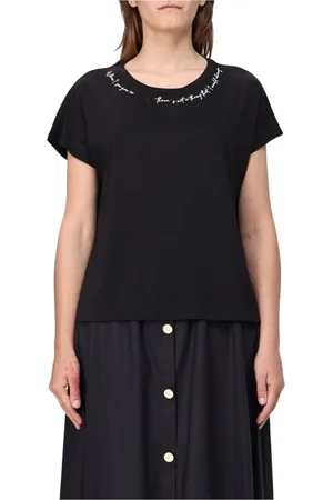 Liu Jo Dames, Tops, Zwart, Maat: XS