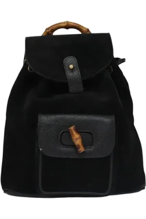 Gucci Dames, Pre-owned, Zwart, Maat: ONE Size Suède