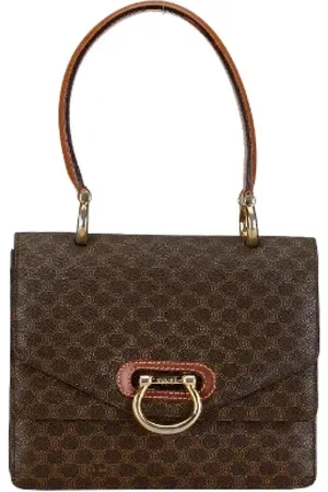 Céline Dames, Pre-owned, Bruin, Maat: ONE Size Leer