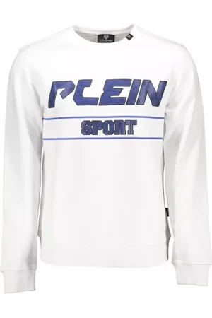 Philipp Plein Heren, Sweatshirts & Hoodies, Wit, Maat: L Katoen