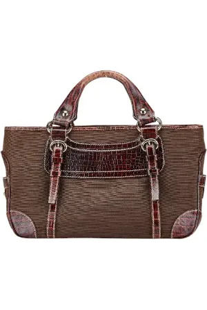 Céline Dames, Pre-owned, Bruin, Maat: ONE Size Leer