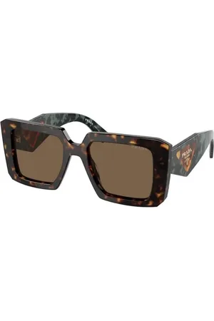 Prada Dames, Accessoires, Bruin, Maat: 51 MM