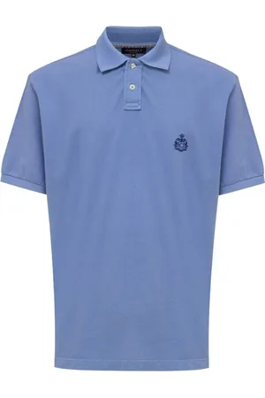 CANALI Heren, Tops, Blauw, Maat: XL Katoen