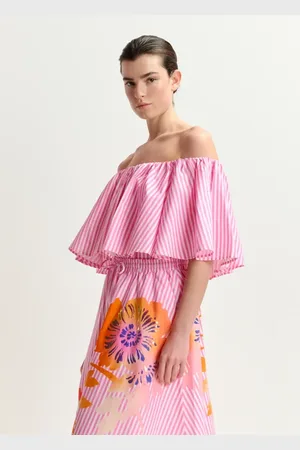 Essentiel Antwerp Dames, Blouses & Shirts, Roze, Maat: XL