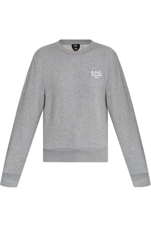 A.P.C. Dames, Sweatshirts & Hoodies, Grijs, Maat: XS Katoen