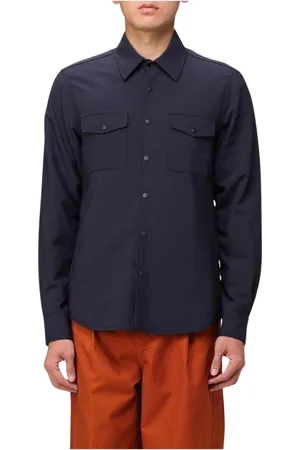 Aspesi Heren, Overhemden, Blauw, Maat: M