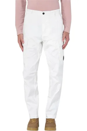 C.P. Company Heren, Broeken, Wit, Maat: XS