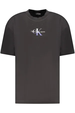 Calvin Klein Dames, Tops, Zwart, Maat: M Katoen