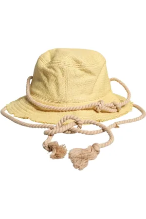 Dolce & Gabbana Heren, Accessoires, Geel, Maat: 59 CM Katoen