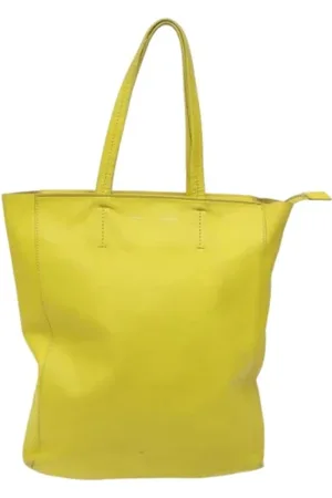 Céline Dames, Pre-owned, Geel, Maat: ONE Size Leer