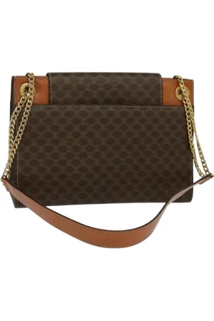 Céline Dames, Pre-owned, Bruin, Maat: ONE Size Leer