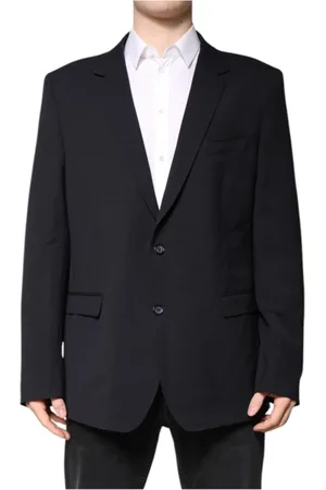 Dolce & Gabbana Heren, Pakken, Blauw, Maat: 3XL Wol