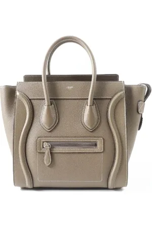 Céline Dames, Pre-owned, Bruin, Maat: ONE Size Leer