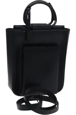 Gucci Dames, Pre-owned, Zwart, Maat: ONE Size Leer