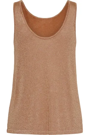 Cream Dames, Tops, Oranje, Maat: L