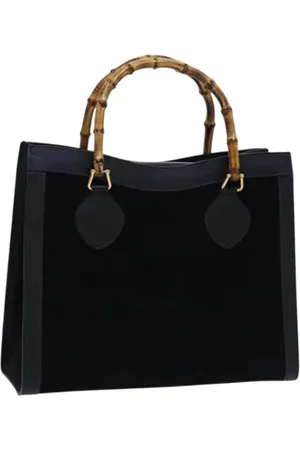 Gucci Dames, Pre-owned, Zwart, Maat: ONE Size Suède