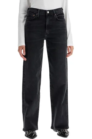 AGOLDE Dames, Jeans, Zwart, Maat: W25 Denim