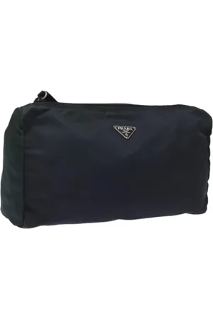 Prada Dames, Pre-owned, Blauw, Maat: ONE Size Nylon