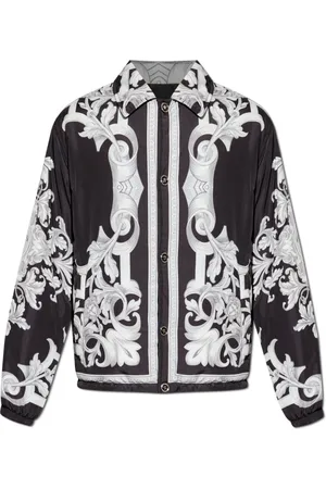VERSACE Heren, Jassen, Zwart, Maat: M Synthetisch