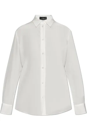 Etro Dames, Blouses & Shirts, Wit, Maat: 2XS Zijde