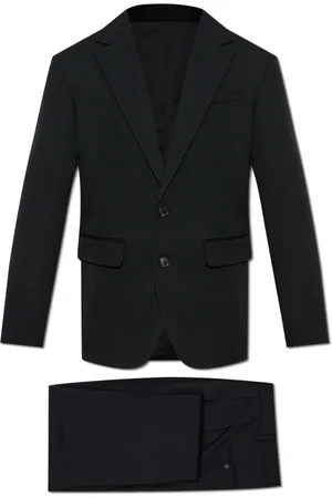 Dsquared2 Heren, Pakken, Zwart, Maat: 2XL Wol