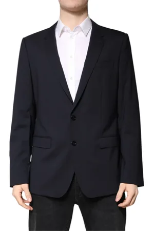 Dolce & Gabbana Heren, Jassen, Zwart, Maat: XL Wol