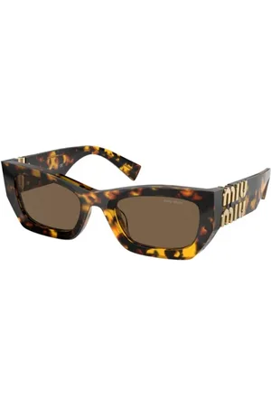 Miu Miu Dames, Accessoires, Bruin, Maat: 53 MM