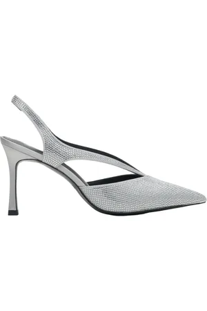 Estro Dames, Schoenen, Grijs, Maat: 40 EU Leer