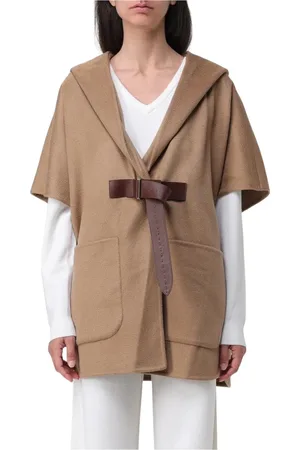 Max Mara Dames, Jassen, Bruin, Maat: ONE Size Wol