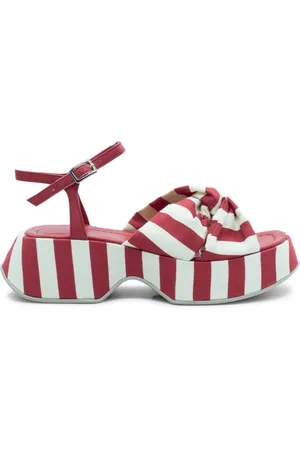 vic matiè Dames, Schoenen, Rood, Maat: 39 EU Leer