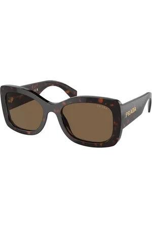 Prada Dames, Accessoires, Bruin, Maat: 56 MM