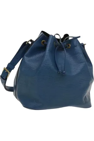 LOUIS VUITTON Dames, Pre-owned, Blauw, Maat: ONE Size Leer